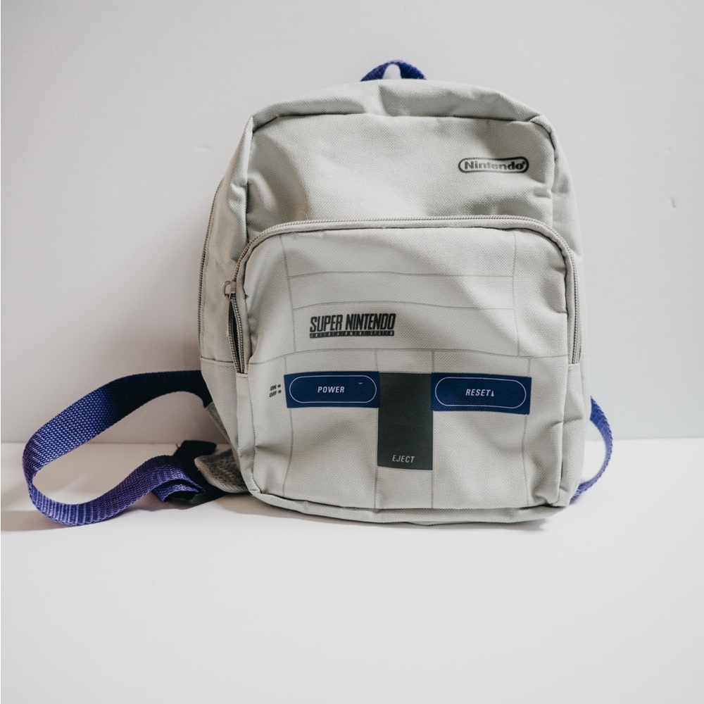 Super Nintendo Official SNES Culturefly Mini Backpack Bag 9x10 2017